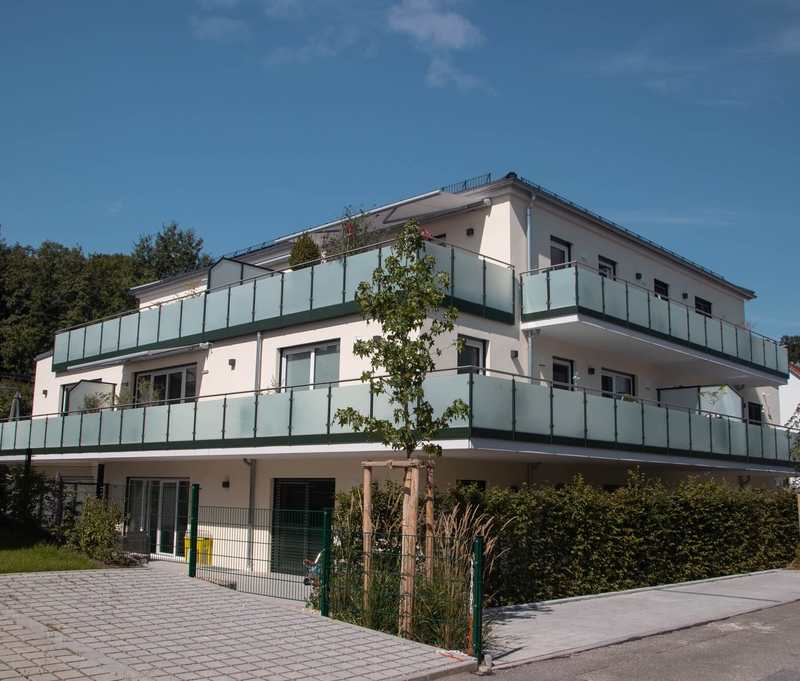 Neubau Wohnanlage in Regensburg, schlüsselfertig