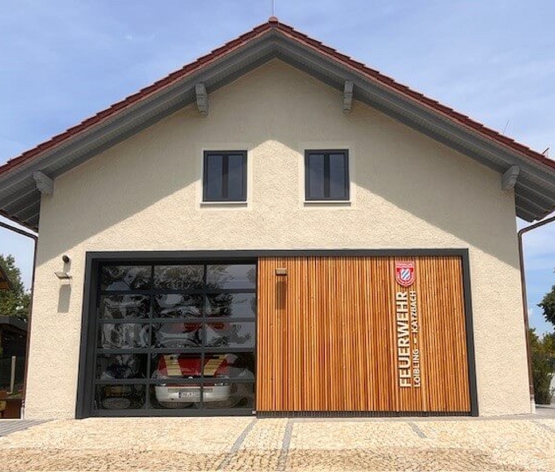 Anbau Feuerwehrhaus in Loibling